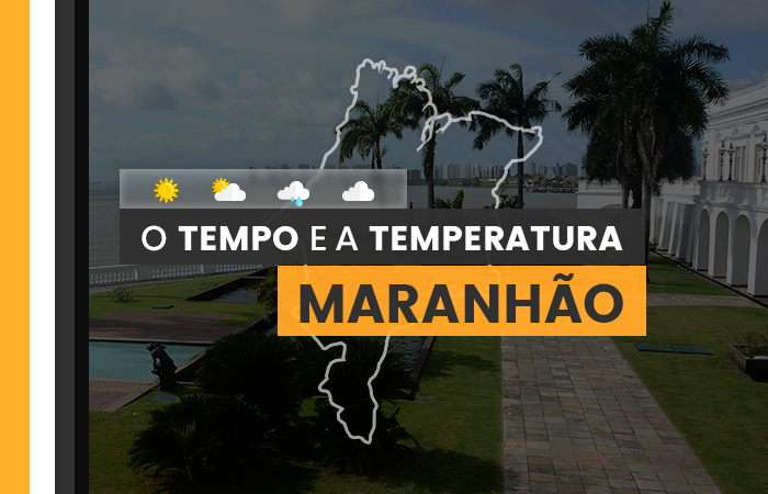 PREVISÃO DO TEMPO: sexta-feira (22) com dia nublado e chuvoso no Maranhão